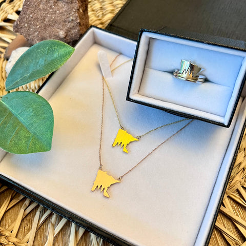 Minnesota Forest Necklace - Clearance