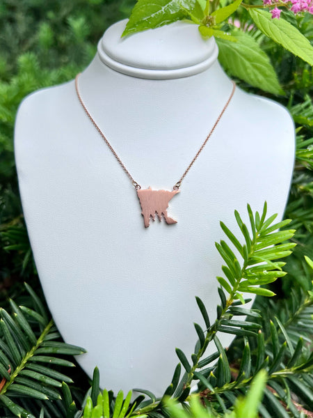 Minnesota Forest Necklace